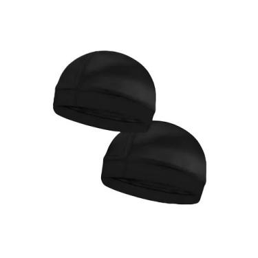 Imagem de Kit 2 Touca Nero Touca De Compressão Wavecap Waves Caps Para Penteados
