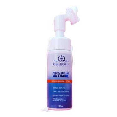 Imagem de Mousse Micelar Antiacne Espuma de Limpeza Facial Phállebeauty
