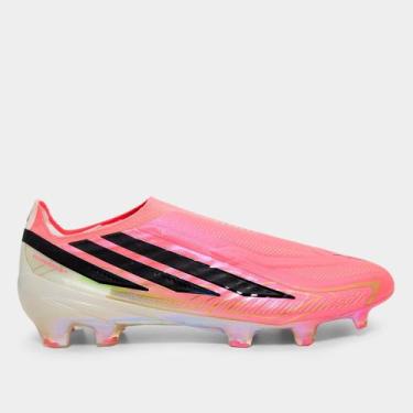 Imagem de Chuteira Campo Adidas F50 Hyperfast Elite LL Copa Do Mundo, Pink, Pret