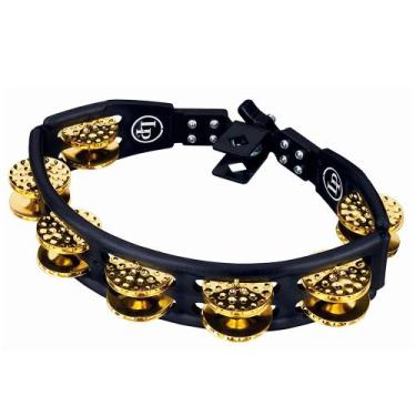 Imagem de Pandeiro LP Cyclops Brass LP179 Com Clamp Preto C/ Dourado, UNICA, U