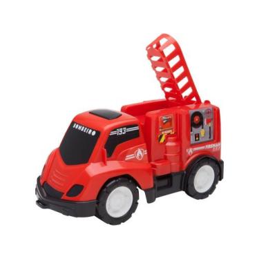 Imagem de Caminhão de Bombeiro Roda Livre Samba Toys