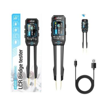 Imagem de Pinça Inteligente Medidor LCR ANENG GN703 Testador SMD ESR Capacitânci