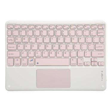 Imagem de Teclado Com Trackpad Bluetooth Wb Comaptível com Tablet iPad E Celular