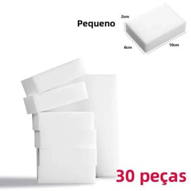 Imagem de Esponjas Mágicas De Limpeza, Borracha De Melamina Para Escritório, Coz