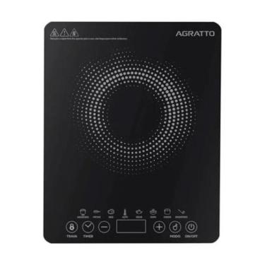 Imagem de Fogão de Indução 1 Boca ACKI01I-01 Touch Screen Agratto Portátil 127V 