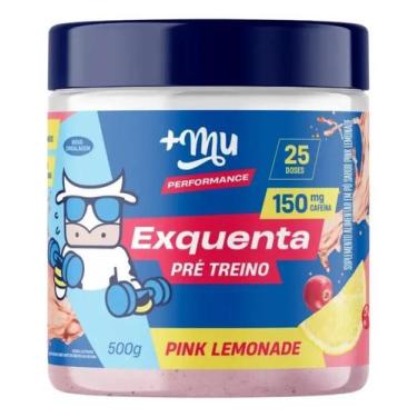 Imagem de Pré treino +Mu Exquenta Sabor Pink Lemonade Com Cafeína Pala - Congrat