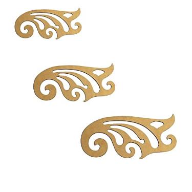 Imagem de Kit 3 Reguas Modelagem Curva Francesa Costura Mdf