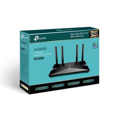 Imagem de Tp-link archer AX50 router AX3000 wifi 6 dual-band mu-mimo 2402 Mbps