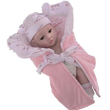 Imagem de Boneca Bebê Reborn Laura Baby Mini Isabelly 100% Vinil