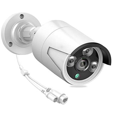 Imagem de Câmera HD 4MP / 2MP POE IP Bullet, Câmera POE IP externa / interna, com lente de 3,6 mm de 49 pés IR Night Vision Motion Detecção IP66 à prova d'água (4MP)