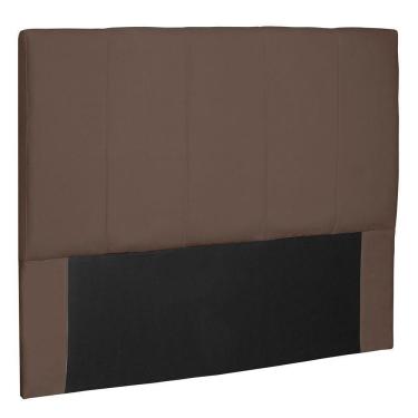 Imagem de Cabeceira Casal 1,40m Ravenna Suede Caramelo