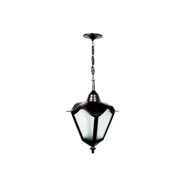 Imagem de Luminária Externa e Interna Romana com Corrente em Alumínio