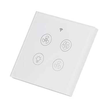 Imagem de Interruptor de luz de wi-fi, interruptor de luz de ventilador fácil de instalar para o Office for Home para o quarto