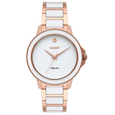Imagem de Relógio Orient Eternal Feminino FTSS0101 B1RB Rosê/Branco