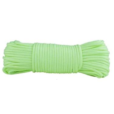 Imagem de (15m, Green) - West Coast Paracord Glow in The Dark 550 100% Nylon Paracord - 7 Strand Type III - Several Colours - Lengths of 10, 25, 50 or 30m