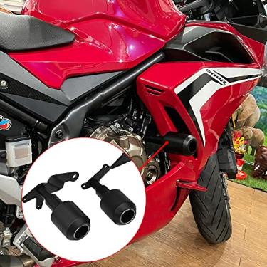 Imagem de LEDISHUN Para CBR500R CB500F CB500X Motocicleta Proteção contra Queda Quadro Slider Carenagem Protetor Anti Crash Pad Protector (para Veículo Honda) CBR400 CB400X CB400F