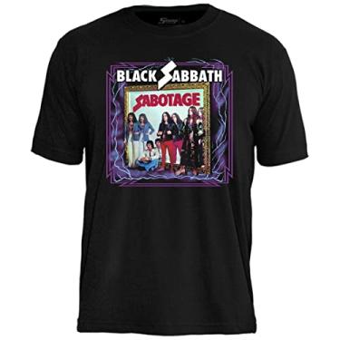 Imagem de Camiseta Black Sabbath Sabotage Cor:Preto;Tamanho:P