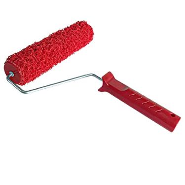 Imagem de Rolo Textura Cabelo de Anjo Ideal Para Efeitos Rústico Aplicação de Argamassa Massa Corrida