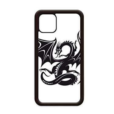 Imagem de Dragon Animaux Arte Grain Outline para iPhone 11 Pro Max Capa para Apple Mobile Case