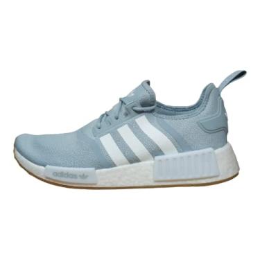 Imagem de adidas Originals T nis masculino NMD_r1, Cinza m gico/branco nuvem/goma, 9