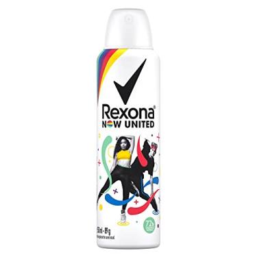 Imagem de Desodorante Aerosol Antitranspirante Rexona Now United 90g (A embalagem pode variar)