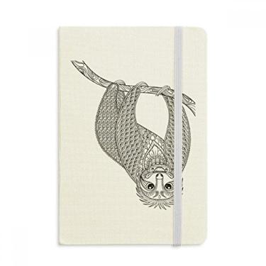 Imagem de Caderno com imagem lenta e gordura animal, capa dura de tecido oficial diário clássico