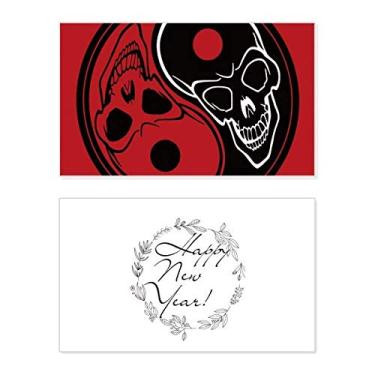 Imagem de Ghost China Taichi Oito Diagrama Festival Ano Novo Cartão Bless Mensagem Presente