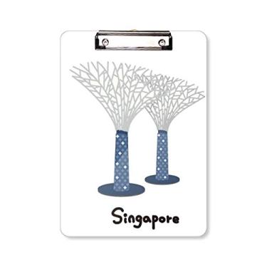 Imagem de Placa de apoio para prancheta Singapore Gardens by The Bay A4