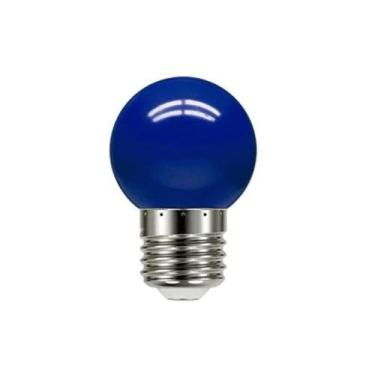 Imagem de Lâmpada Iluminação Bolinha Azul 6W Bivolt Lm281 Luminatti