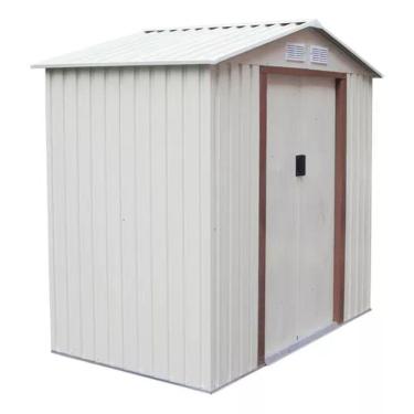 Imagem de Depósito Abrigo De Jardim Abrigo Em Aço 201x121x190cm Deluxe