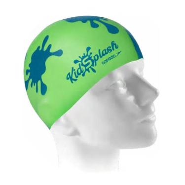 Imagem de Touca de Natação Infantil Splash Club Cap 528878 Speedo Verde-Unissex