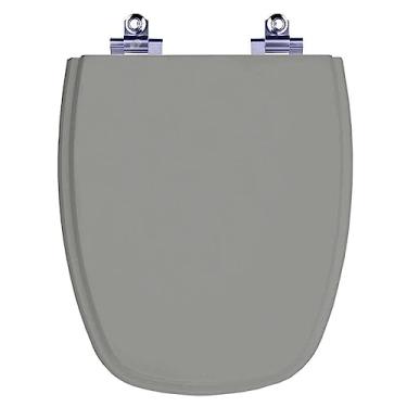 Imagem de Tampa de Vaso Sanitário com Amortecedor Monte Carlo Cinza Vip (Cinza Escuro) para Bacia Deca