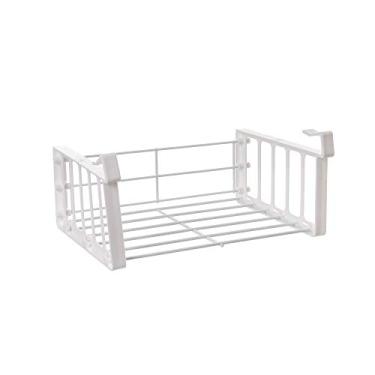 Imagem de Prateleira Aramada Cestex Pequena, Metaltru, Branco com Branco