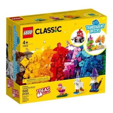 Imagem de Lego Classic Blocos Transparentes Criativos 4+ 500 Pçs 11013
