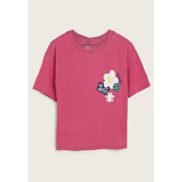 Imagem de Infantil - Camiseta Hering Super Cool Rosa HERING KIDS 5DQQKT2EN menina