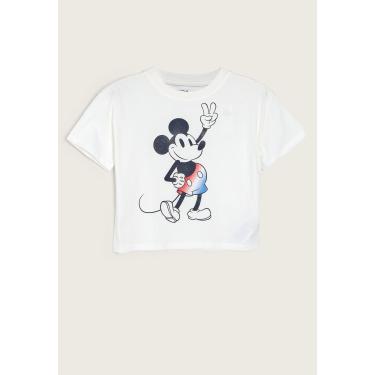 Imagem de Infantil - Camiseta GAP Mickey Branca GAP 671570 menina