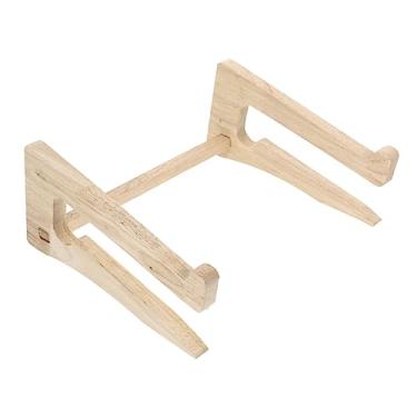 Imagem de HONMEET Suporte Para Laptop De Madeira Riser Para Laptop Suporte Para Teclado Portátil...