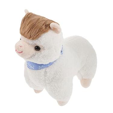 Imagem de Toyvian boneca alpaca brinquedo de pelúcia alpaca brinquedo de pelúcia desenhos animados brinquedos decoração de casa brinquedo de alpaca desenhos animados boneca infantil animal