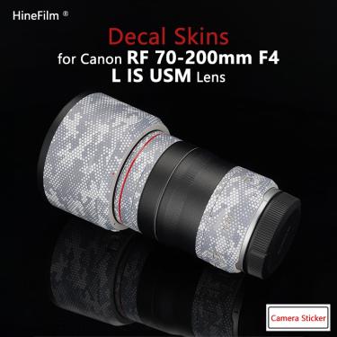 Imagem de Rf70200f4/70-200 f4 lente peles premium decalque pele para canon RF70-200mm f4 l é usm lente