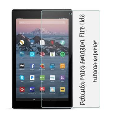 Imagem de Película De Vidro Resistente Para Tablet Amazon Fire Hd8