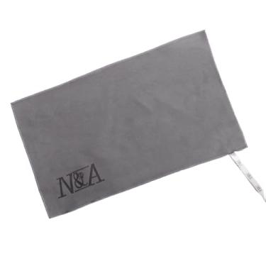 Imagem de kowaku Toalha de taco de bilhar, toalha de sinuca, suprimentos de manutenção, presente para jogador, limpeza de taco de sinuca, pano para esportes, cinza