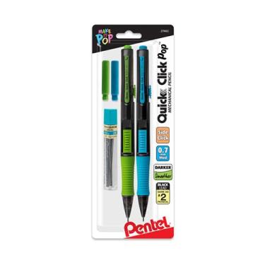 Imagem de Pentel, Lápis mecânicos Pop Quick Click 0,7 mm, 2 unidades