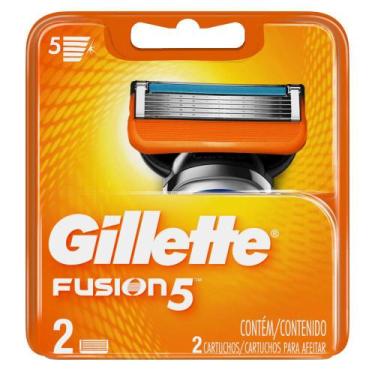 Imagem de Carga Gillette Fusion 5 Com 2 Unidades