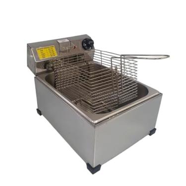 Imagem de Fritadeira Elétrica Industrial A Óleo 3lts Com Inmetro 220v