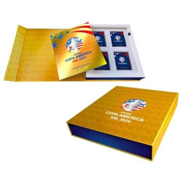 Imagem de Copa America 2024 - Box Premium - Álbum Ouro + 50 Envelopes
