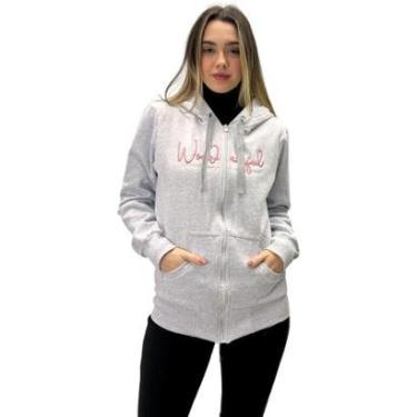 Imagem de Blusa Natural Island Moletom Aberto com Capuz-Feminino