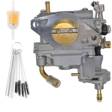 Imagem de Conjunto de carburador 853720T15 para Mercury Marine Mercruiser Quicksilver / 5040597 para motor de popa Evinrude Johnson BRP 15HP 4 tempos, 853720T21 8M0109535