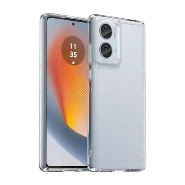 Imagem de Capas Compatível com Moto Edge 50 Fusion,Caixa de telefone,fino e leve,resistente a riscos,anti-impressão digital e proteção contra queda