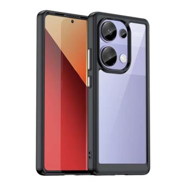 Imagem de Capas Compatível com Xiaomi Redmi Note13 Pro 4G,Caixa de telefone,fino e leve,resistente a riscos,anti-impressão digital e proteção contra queda