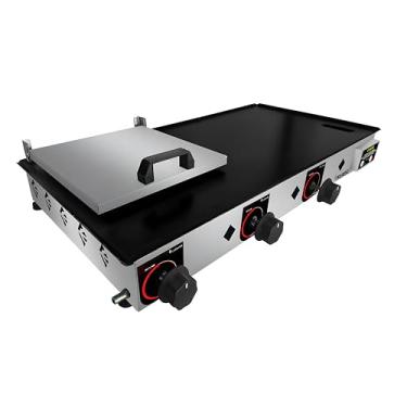 Imagem de Chapa Para Lanches Semi Profissional 2mm 80x40 C/prensa